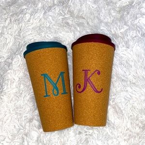 Cork Coffee Tumbler w/ Lid